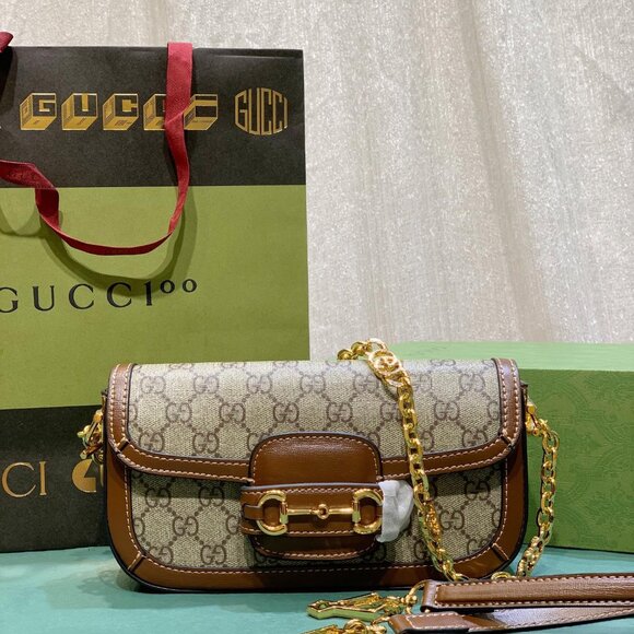 Gucci Horsebit 1955 series shoulder bag - Picture 1 of 8